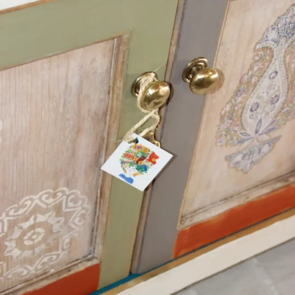 Buffet Ceylan – Buffet coloré en bois avec style bord de mer
